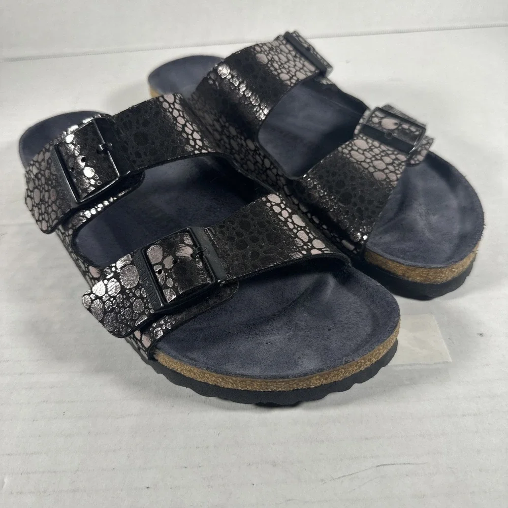 41 Birkenstock Arizona Style Gator Glam NARROW‎